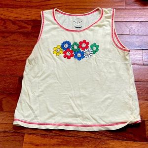 Yellow Flower Tank Top
